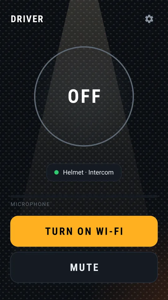 TURN ON WI-FI button when Wi-Fi is off