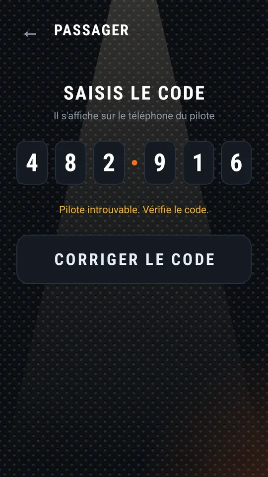 Message « Pilote introuvable », bouton CORRIGER LE CODE