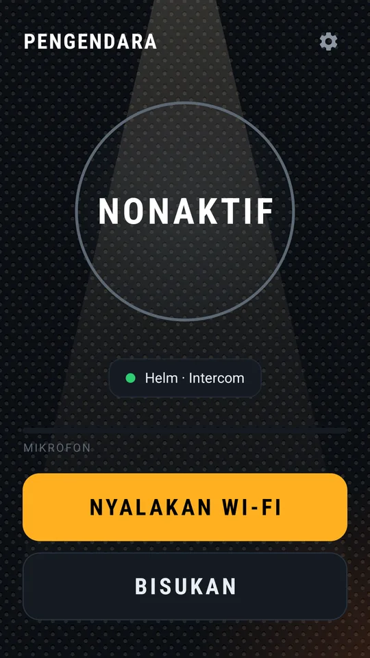 Tombol NYALAKAN WI-FI saat Wi-Fi mati